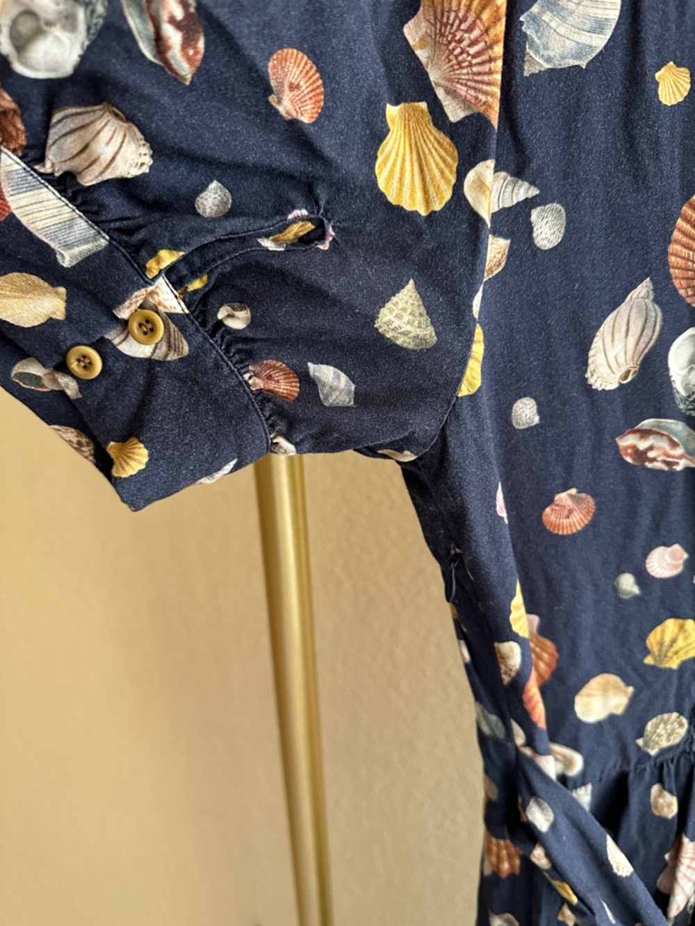 Natural History Museum x Joanie Albertine Shell Print Midaxi Dress - Picture 7 of 8